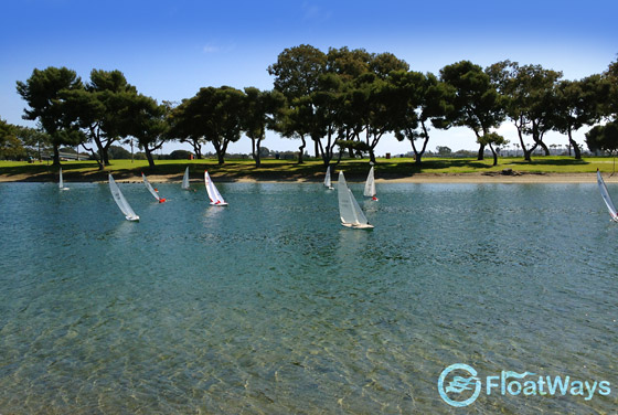 RC Sailboat Racing in San Diego