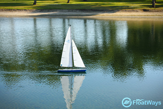 RC Sailboat in San Diego