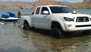 Toyota Tacoma Sea Doo Towing