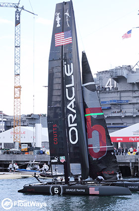 Oracle Racing Boat